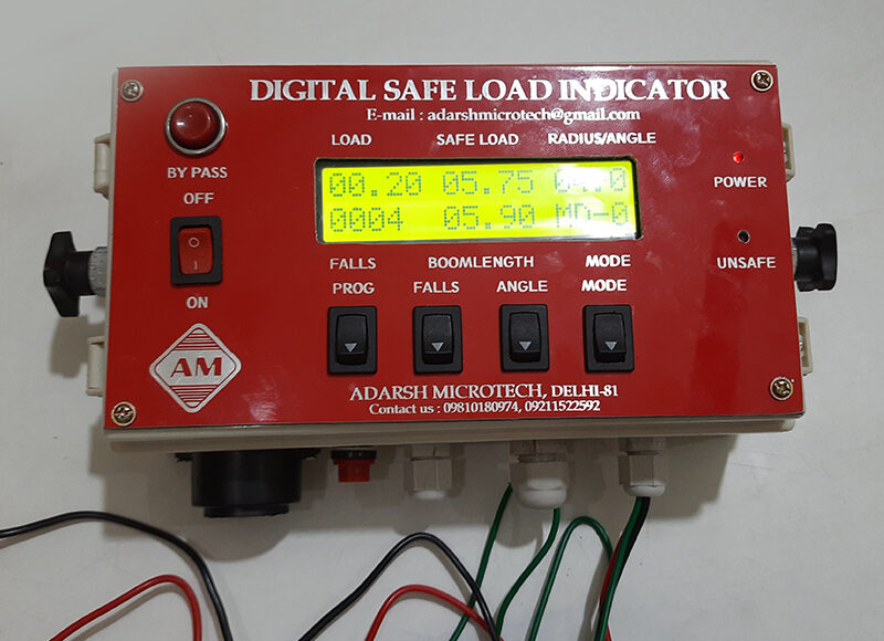Automatic Safe Load Indicator for Crawler crane Image in India