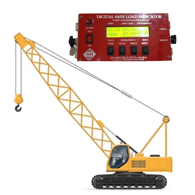 Crane with Automatic Safe Load Indicator